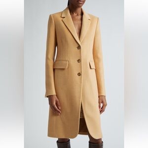 St. John Tan Long Coat